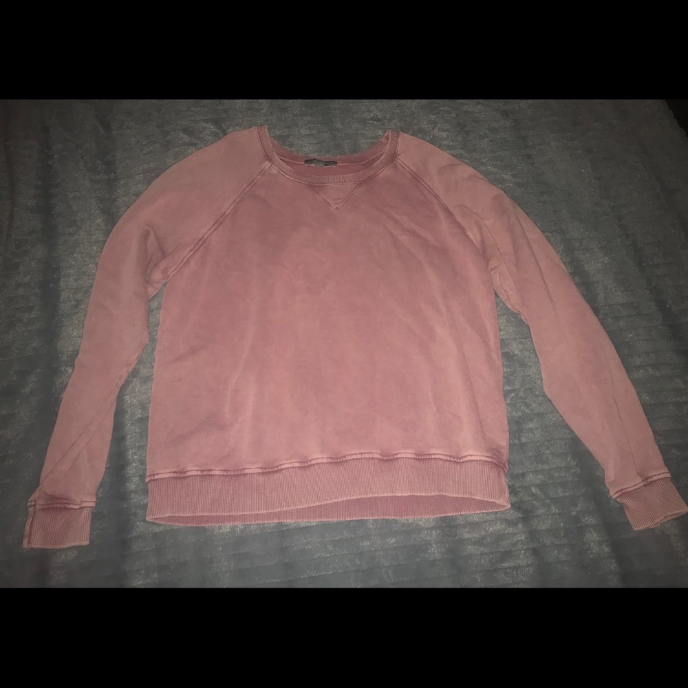 Aerie Don’t Ask Why Distressed Sweatshirt